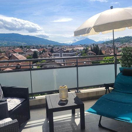 Apartamento Joli T2 Proche Gare Avec Vue Annemasse Exterior foto