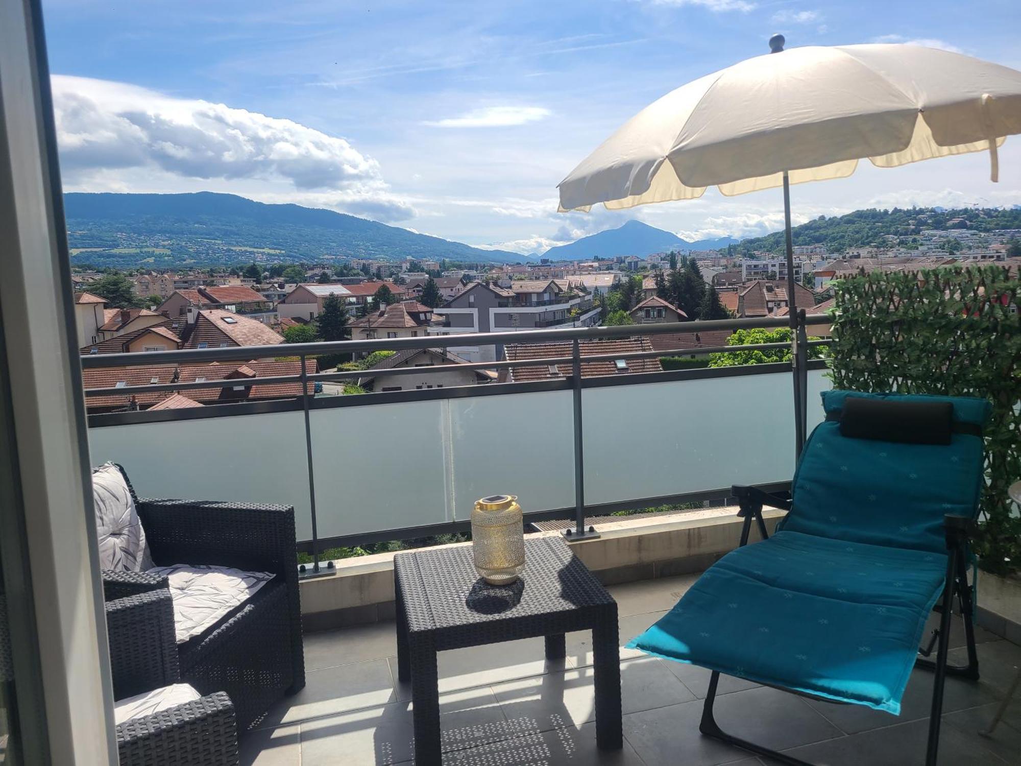 Apartamento Joli T2 Proche Gare Avec Vue Annemasse Exterior foto